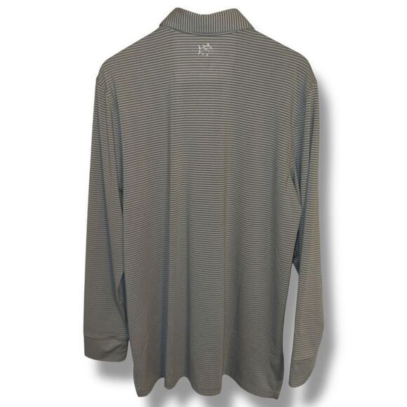 Southern Tide Gray Coast to Trail L/S Performance Polo Shirt Sz L - Picture 8 of 9